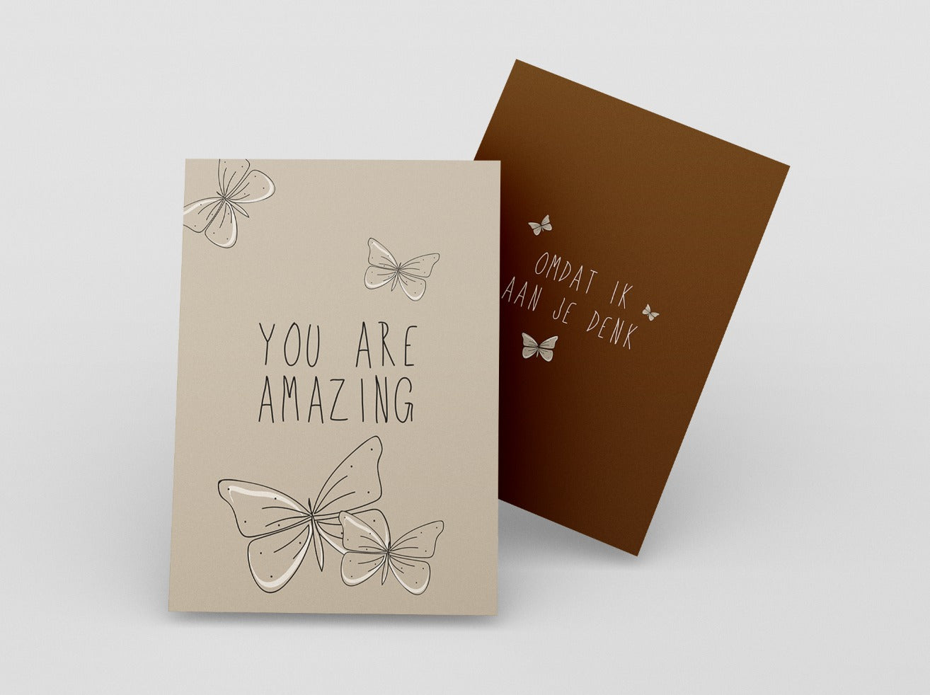 Kaart Omdat Ik Aan Je Denk