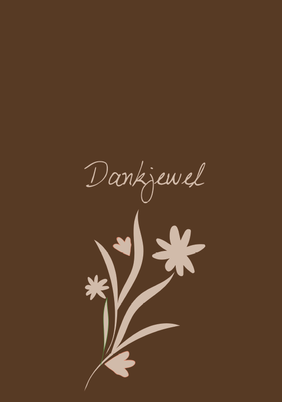 Kaart Dankjewel
